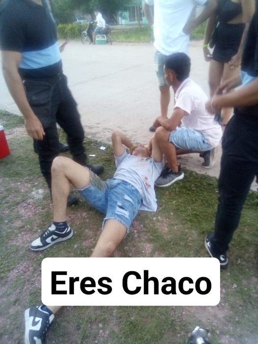 Eres Chaco S enz Pe a Descontrol el 1 de enero a la salida de