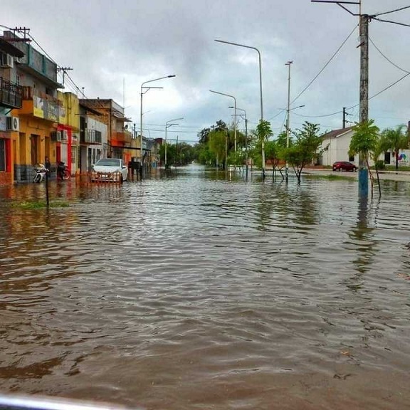 Eres Chaco La lluvia alcanz a todo Chaco y complic a Santa