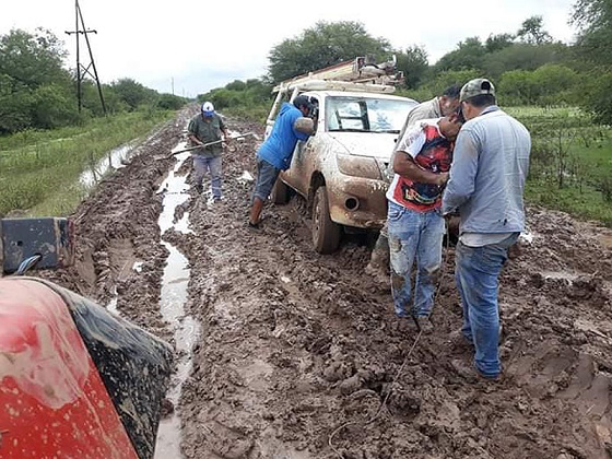 Eres Chaco El Sauzalito falta comida combustible y ya